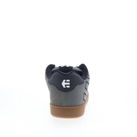 Etnies Fader 4101000203521 Mens Gray Suede Skate Inspired Sneakers Shoes