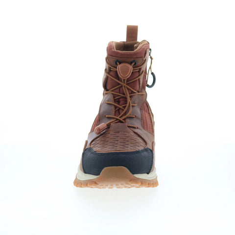 Pajar Falko PDPAB00865.01 Mens Brown Leather Lace Up Casual Dress Boots