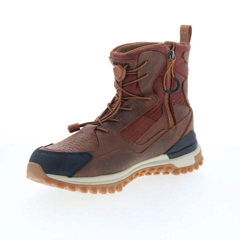 Pajar Falko PDPAB00865.01 Mens Brown Leather Lace Up Casual Dress Boots