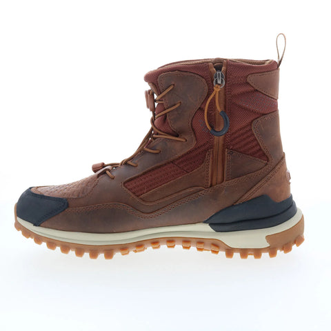 Pajar Falko PDPAB00865.01 Mens Brown Leather Lace Up Casual Dress Boots