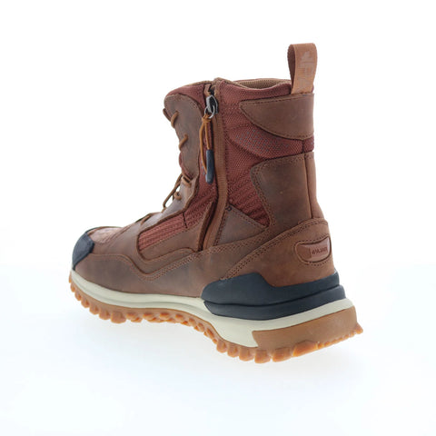 Pajar Falko PDPAB00865.01 Mens Brown Leather Lace Up Casual Dress Boots