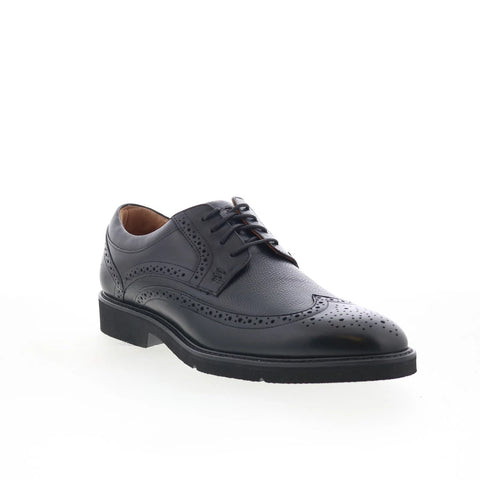 Rockport Fallo RMFALLO Mens Black Wide Oxfords Wingtip & Brogue Shoes