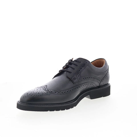 Rockport Fallo RMFALLO Mens Black Wide Oxfords Wingtip & Brogue Shoes