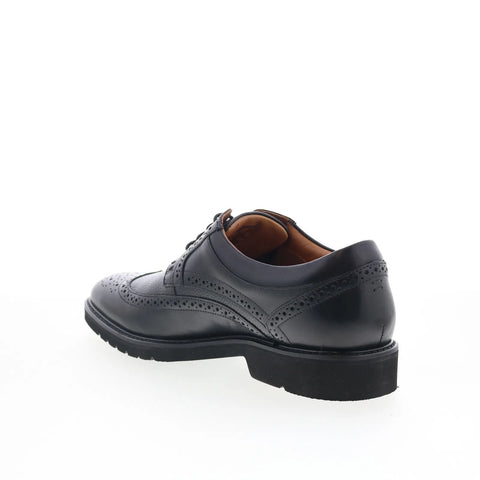 Rockport Fallo RMFALLO Mens Black Wide Oxfords Wingtip & Brogue Shoes