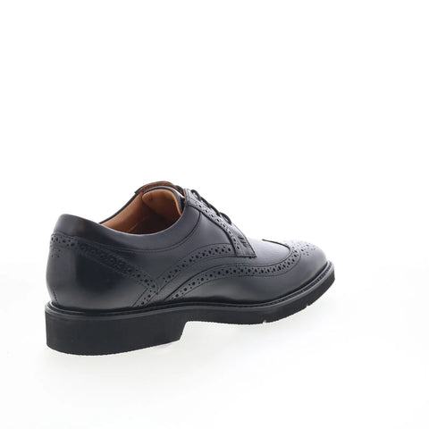 Rockport Fallo RMFALLO Mens Black Wide Oxfords Wingtip & Brogue Shoes