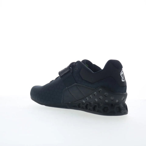 Inov-8 Fastlift Power G 380 Mens Black Canvas Athletic Weightlifting Shoes