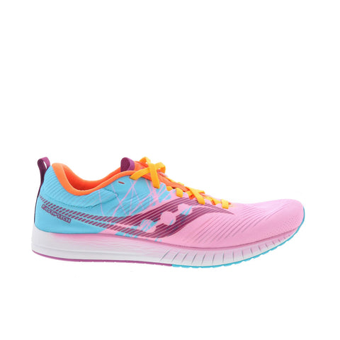 Saucony Fastwitch 9 S19053-25 Womens Pink Canvas Athletic Running Shoes