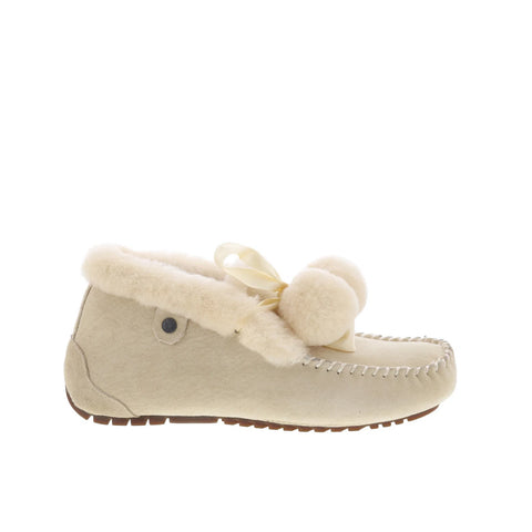 Pajar Fayth 53820 Womens Beige Suede Slip On Loafer Flats Shoes