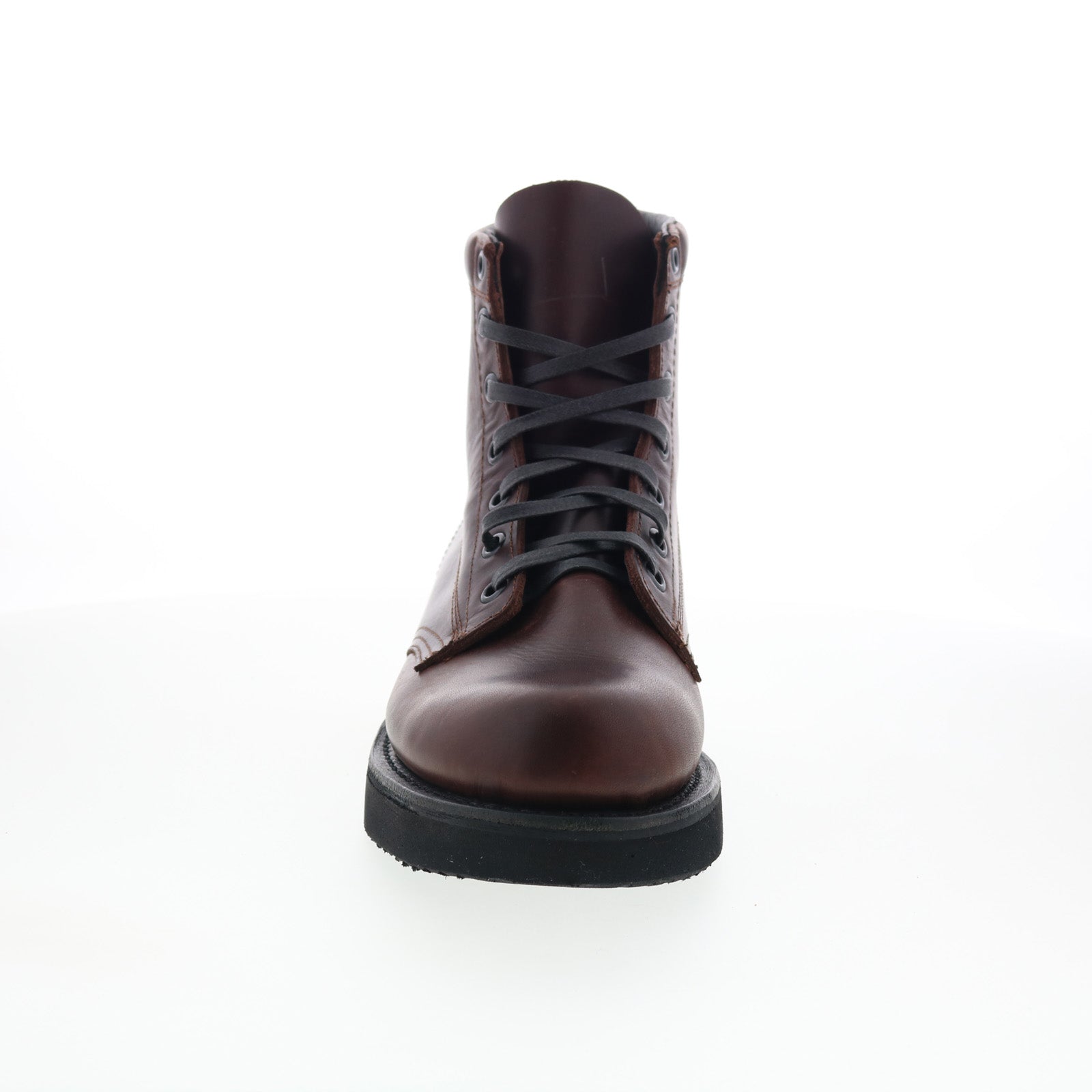 Broken Homme James Boot FB12002 Mens Burgundy Leather Casual  display picture 1