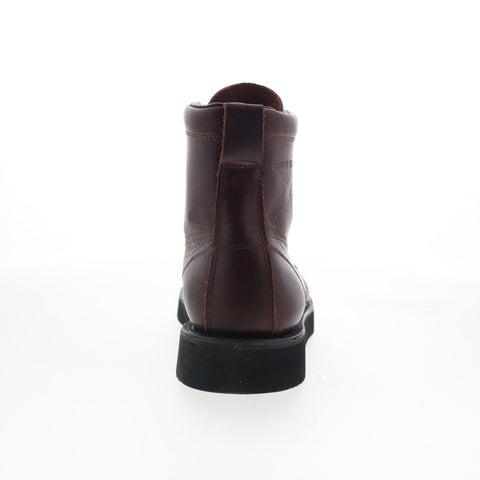 Broken Homme James Boot FB12002 Mens Burgundy Leather Casual Dress Boots