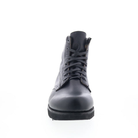 Broken Homme James Boot Wide FB12003 Mens Black Wide Casual Dress Boots