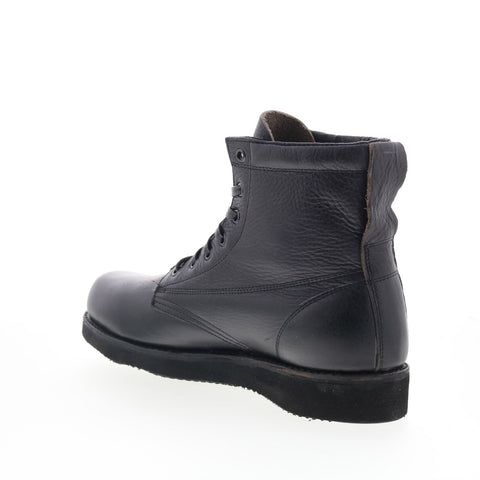Broken Homme James Boot Wide FB12003 Mens Black Wide Casual Dress Boots