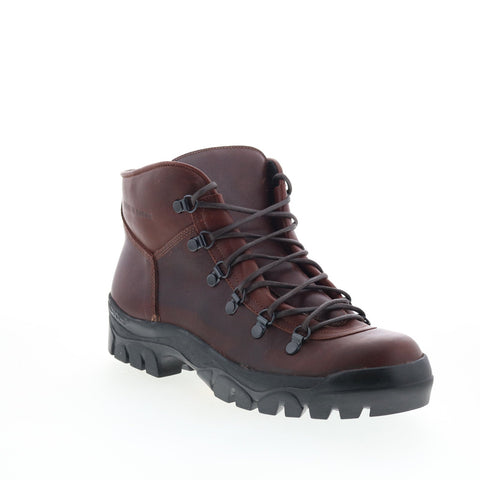 Broken Homme Weber Boot FB13005 Mens Burgundy Leather Casual Dress Boots