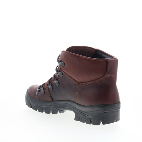 Broken Homme Weber Boot FB13005 Mens Burgundy Leather Casual Dress Boots