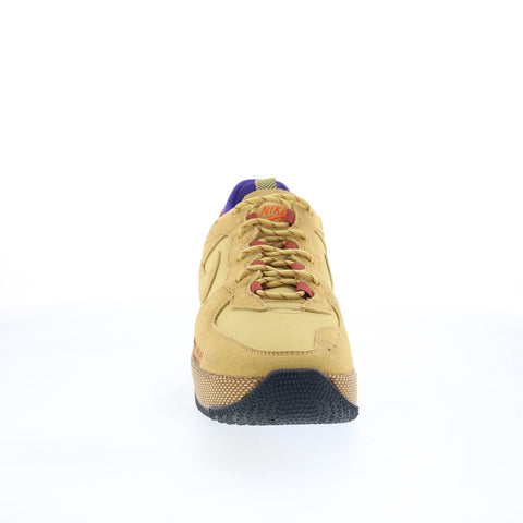 Nike Air Force 1 Wild FB2348-700 Mens Brown Suede Lifestyle Sneakers Shoes