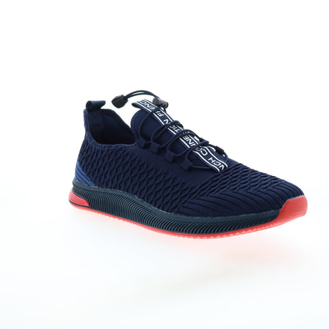 French Connection Cannes FC7089L Mens Blue Canvas Lifestyle Sneakers Shoes