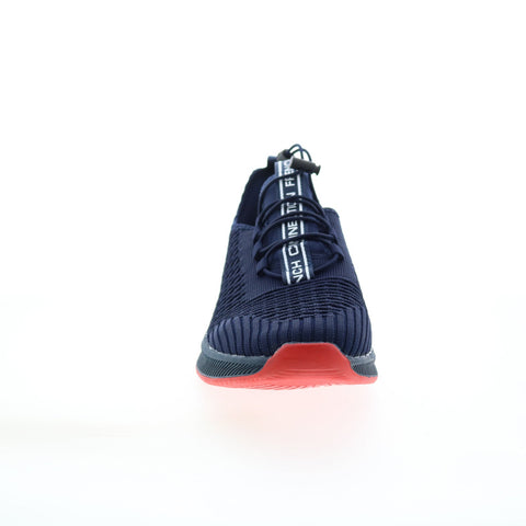 French Connection Cannes FC7089L Mens Blue Canvas Lifestyle Sneakers Shoes