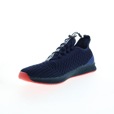 French Connection Cannes FC7089L Mens Blue Canvas Lifestyle Sneakers Shoes