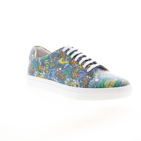 French Connection Rocket FC7191L Mens Gray Leather Lifestyle Sneakers Shoes