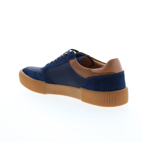 French Connection Haruko FC7212L Mens Blue Canvas Lifestyle Sneakers Shoes