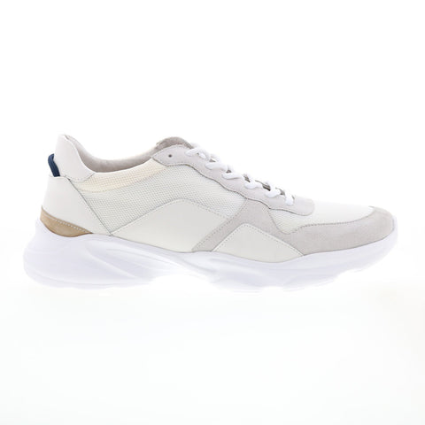 French Connection Imani FC7213L Mens White Mesh Lifestyle Sneakers Shoes