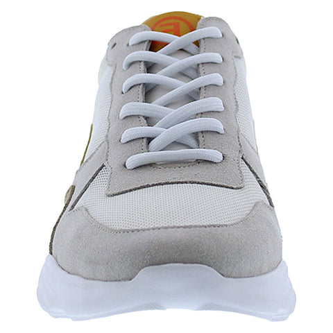 French Connection Imani FC7213L Mens White Mesh Lifestyle Sneakers Shoes