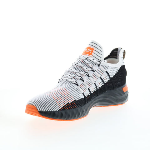 French Connection Nicco FC7239L Mens White Leather Lifestyle Sneakers Shoes