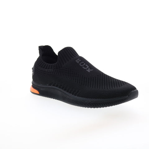 French Connection May FC7241L Mens Black Canvas Lifestyle Sneakers Shoes