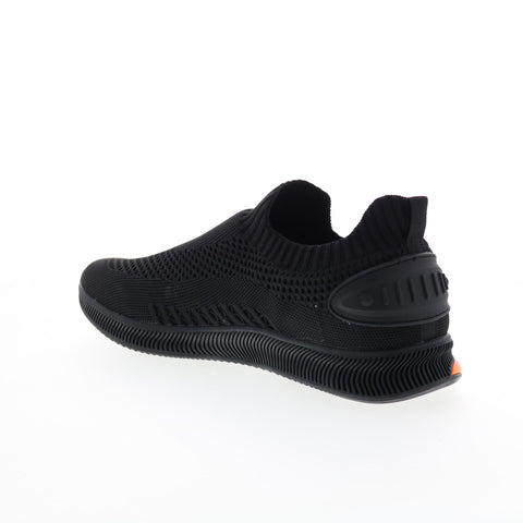 French Connection May FC7241L Mens Black Canvas Lifestyle Sneakers Shoes