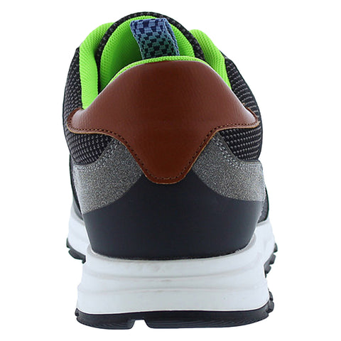 French Connection Reed FCEL2573L Mens Black Lifestyle Sneakers Shoes