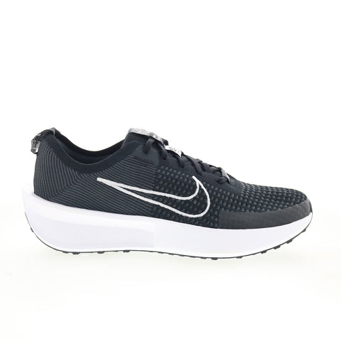 Nike Interact Run FD2292-003 Womens Black Mesh Athletic Running Shoes