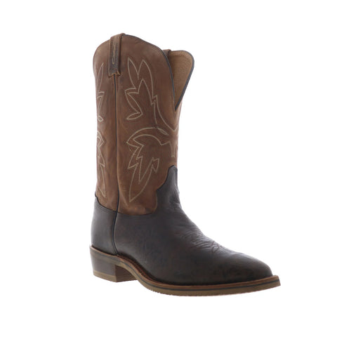 Tony Lama Fernando Cowhide Made In USA EP7800 Mens Brown Wide Western Boots