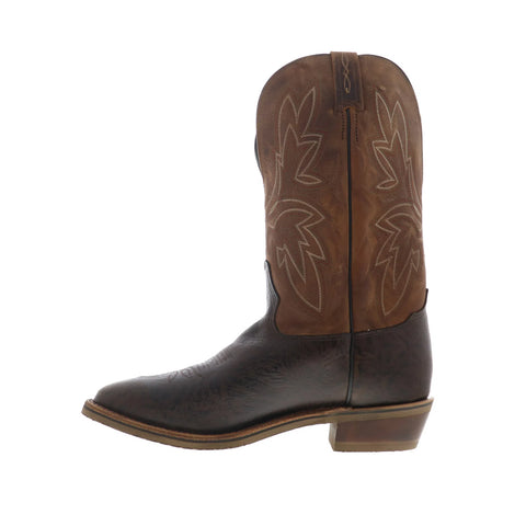 Tony Lama Fernando Cowhide Made In USA EP7800 Mens Brown Wide Western Boots