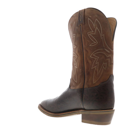 Tony Lama Fernando Cowhide Made In USA EP7800 Mens Brown Wide Western Boots