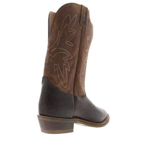 Tony Lama Fernando Cowhide Made In USA EP7800 Mens Brown Wide Western Boots
