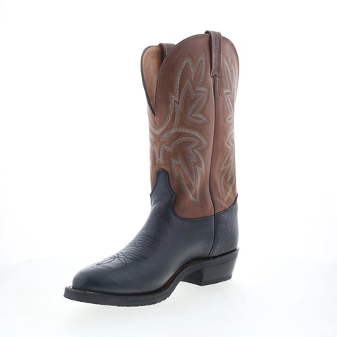Tony Lama Fernando 12" Made In USA EP7801 Mens Black Cowboy Western Boots