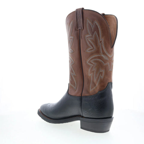 Tony Lama Fernando 12" Made In USA EP7801 Mens Black Cowboy Western Boots