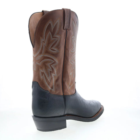 Tony Lama Fernando 12" Made In USA EP7801 Mens Black Cowboy Western Boots