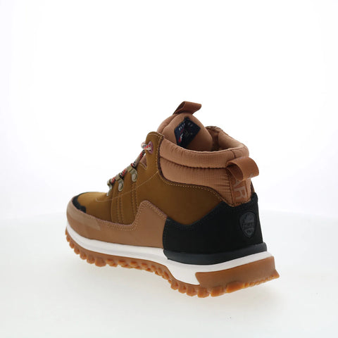 Pajar Fielding PDPAB00583.01 Mens Brown Leather Lifestyle Sneakers Shoes