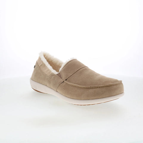 Spenco Fiesta Cozy Slip-On SP2009TAN Mens Brown Loafers Casual Shoes