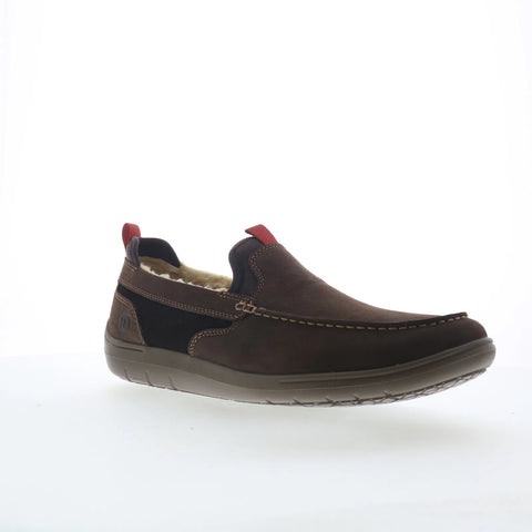 Dunham Fitsmart Slipper CI6924 Mens Brown Loafers & Slip Ons Slippers Shoes