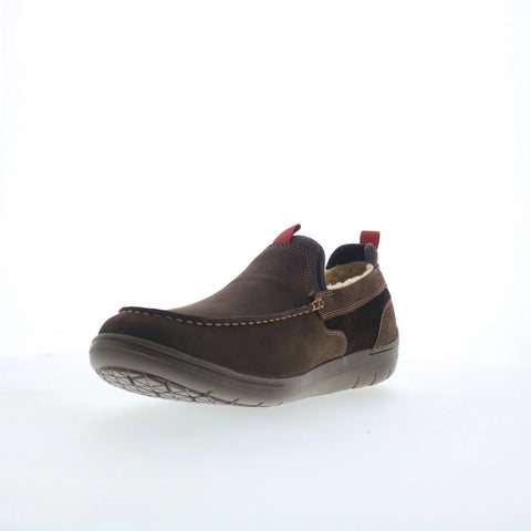Dunham Fitsmart Slipper CI6924 Mens Brown Loafers & Slip Ons Slippers Shoes