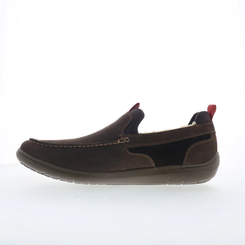Dunham Fitsmart Slipper CI6924 Mens Brown Loafers & Slip Ons Slippers Shoes
