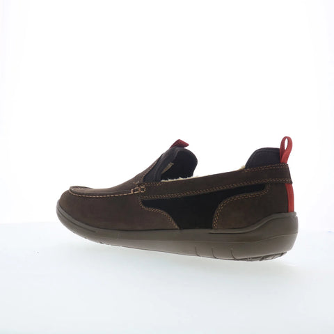 Dunham Fitsmart Slipper CI6924 Mens Brown Loafers & Slip Ons Slippers Shoes