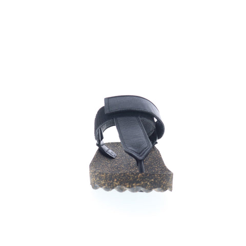 Asportuguesas Fizz FIZZ077ASP-008 Womens Black Strap Sandals Shoes