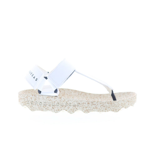 Asportuguesas Fizz FIZZ077ASP-009 Womens White Strap Sandals Shoes