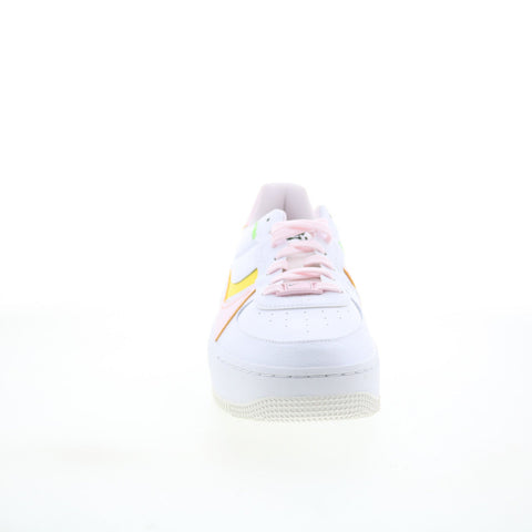 Nike Air Force 1 PLT.AF.ORM FJ0737-100 Womens White Lifestyle Sneakers Shoes