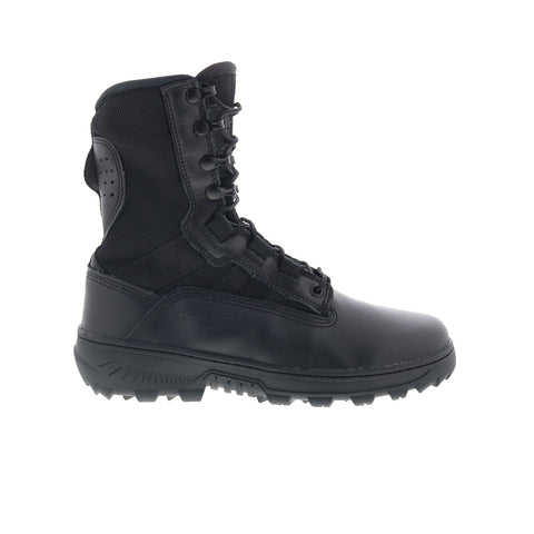 Rocky Havoc RKD0076 Mens Black Wide Leather Lace Up Tactical Boots