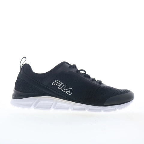 Fila Flashattack 1RM01271-003 Mens Black Canvas Athletic Running Shoes