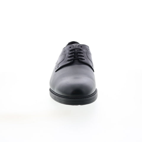 Mephisto Flavien Mens Black Leather Oxfords & Lace Ups Plain Toe Shoes